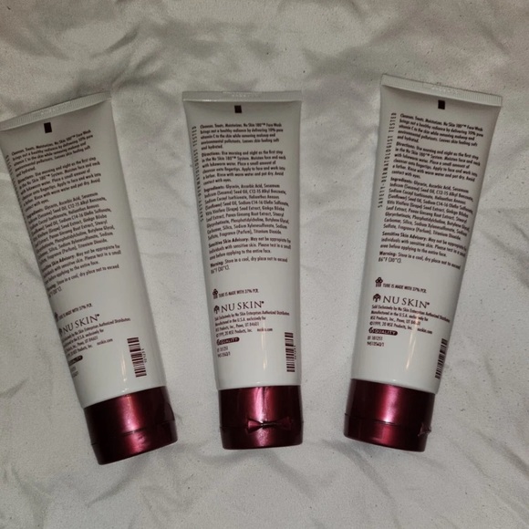 [3-PACK] Nu Skin NuSkin 180 Face Wash AUTHENTIC 10% Vitamin C NEW. - Picture 2 of 2